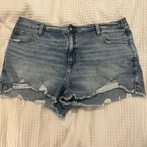 Aerie Daydream Denim Shorts